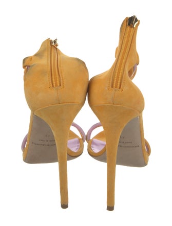 Brandon Maxwell Suede Sandals