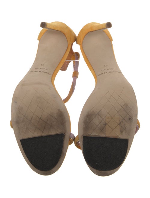 Brandon Maxwell Suede Sandals