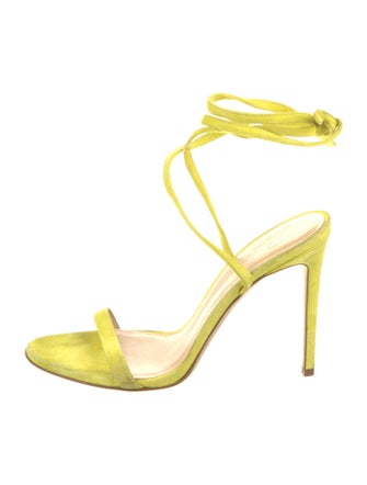 Brandon Maxwell Suede Sandals