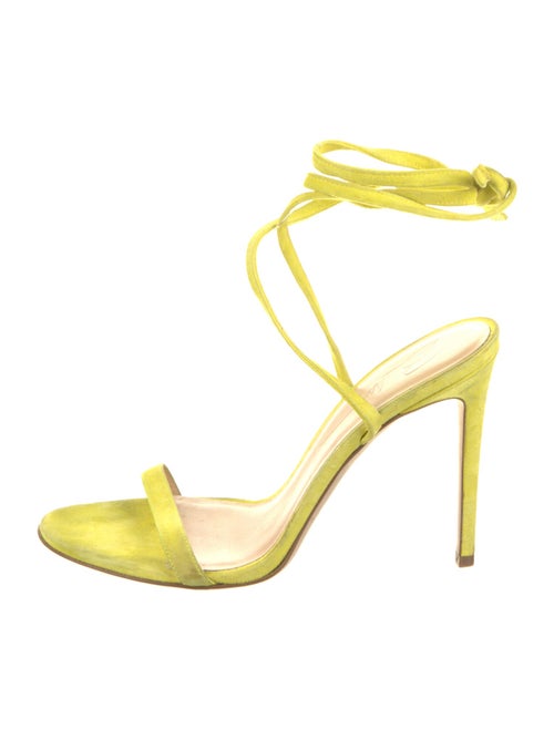 Brandon Maxwell Suede Sandals