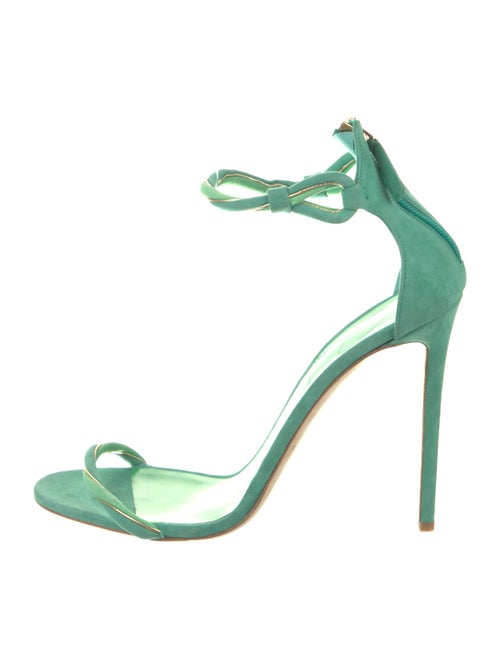 Brandon Maxwell Suede Sandals