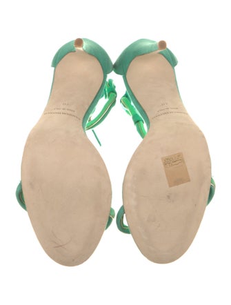 Brandon Maxwell Suede Sandals