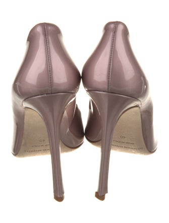 Brandon Maxwell Patent Leather Pumps