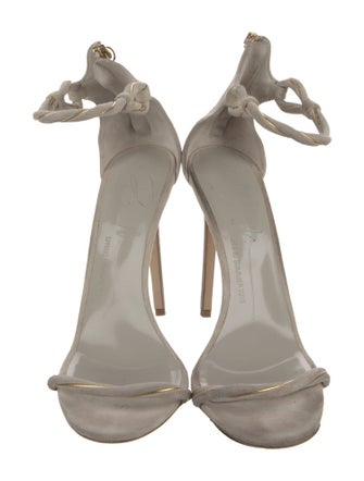 Brandon Maxwell Suede Sandals