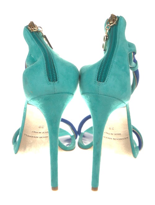 Brandon Maxwell Suede Sandals