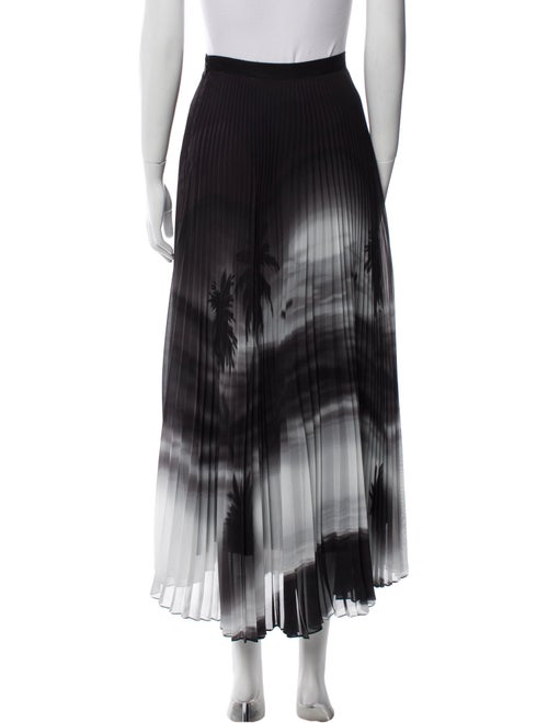 Brandon Maxwell Printed Midi Length Skirt