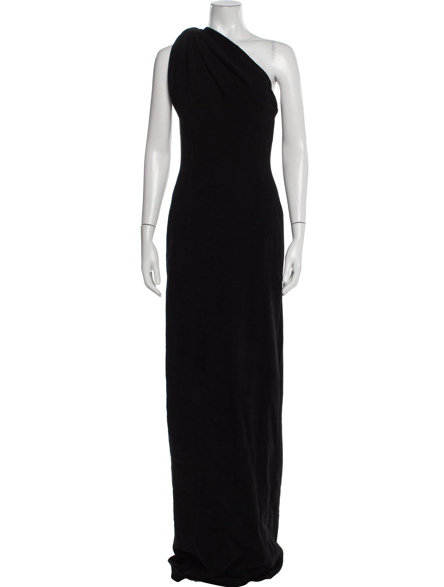 Brandon Maxwell One-Shoulder Long Dress w/ Tags