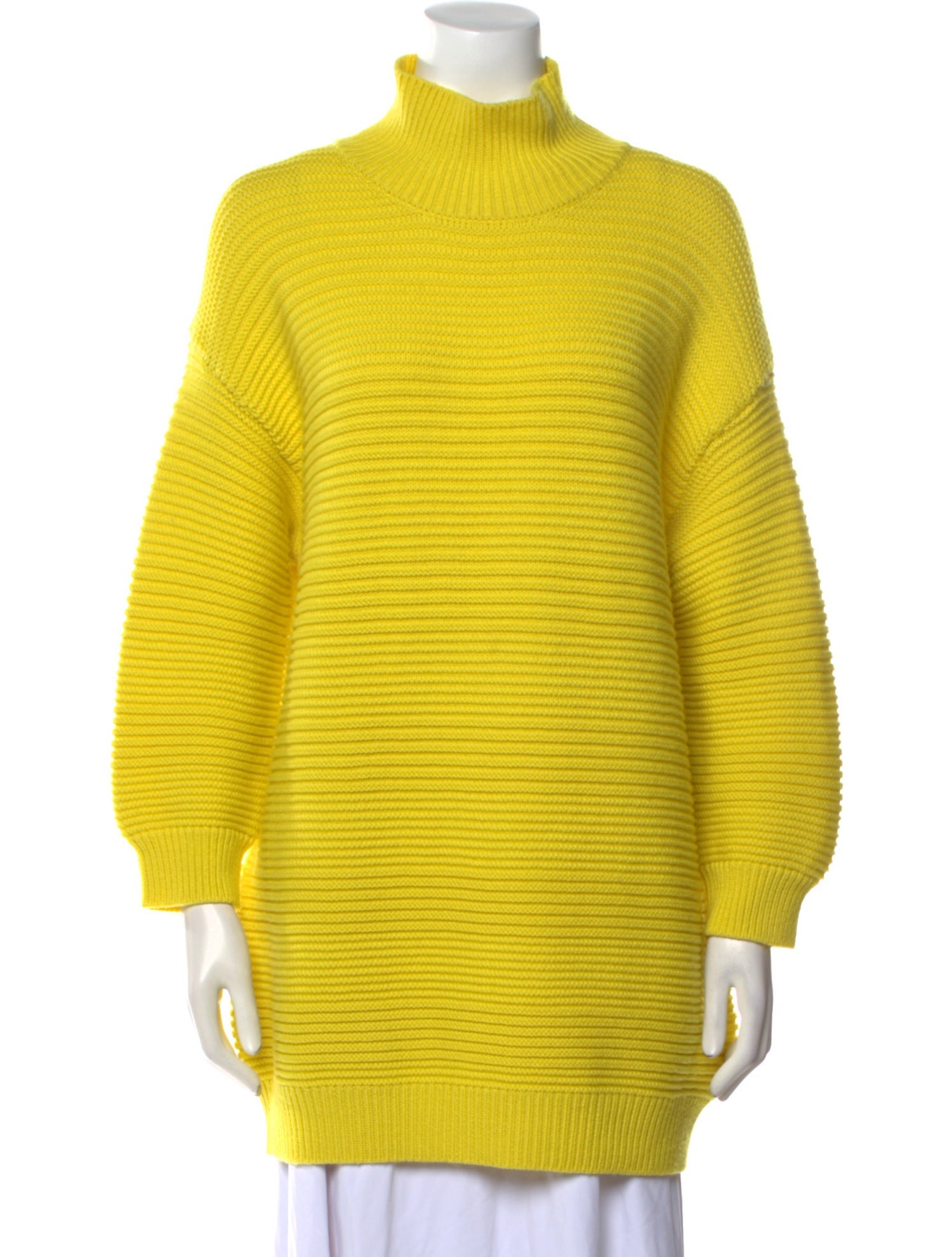 Brandon Maxwell Merino Wool Turtleneck Sweater