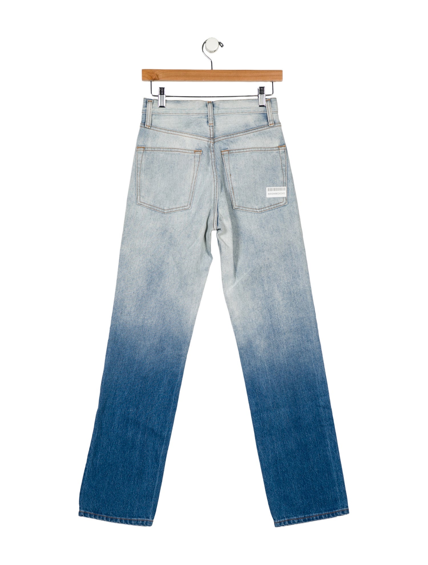 Brandon Maxwell Mid-Rise Straight Leg Jeans w/ Tags