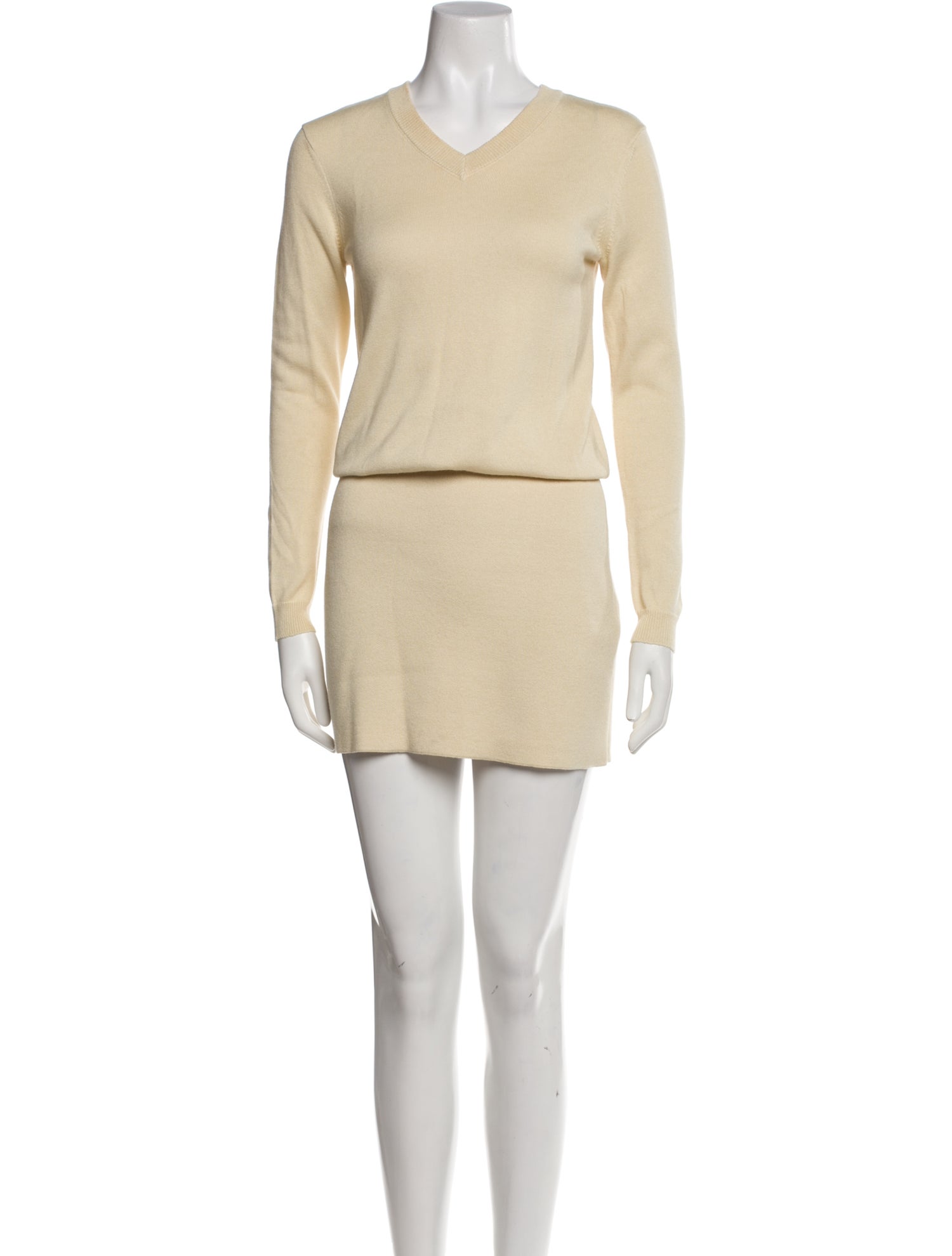 Brandon Maxwell Silk Mini Dress