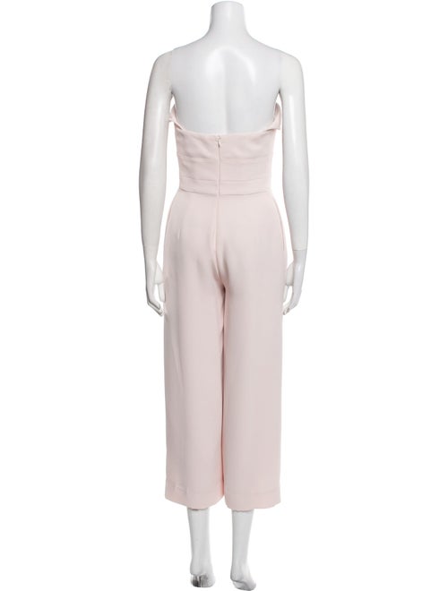 Brandon Maxwell Strapless Jumpsuit