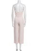 Brandon Maxwell Strapless Jumpsuit