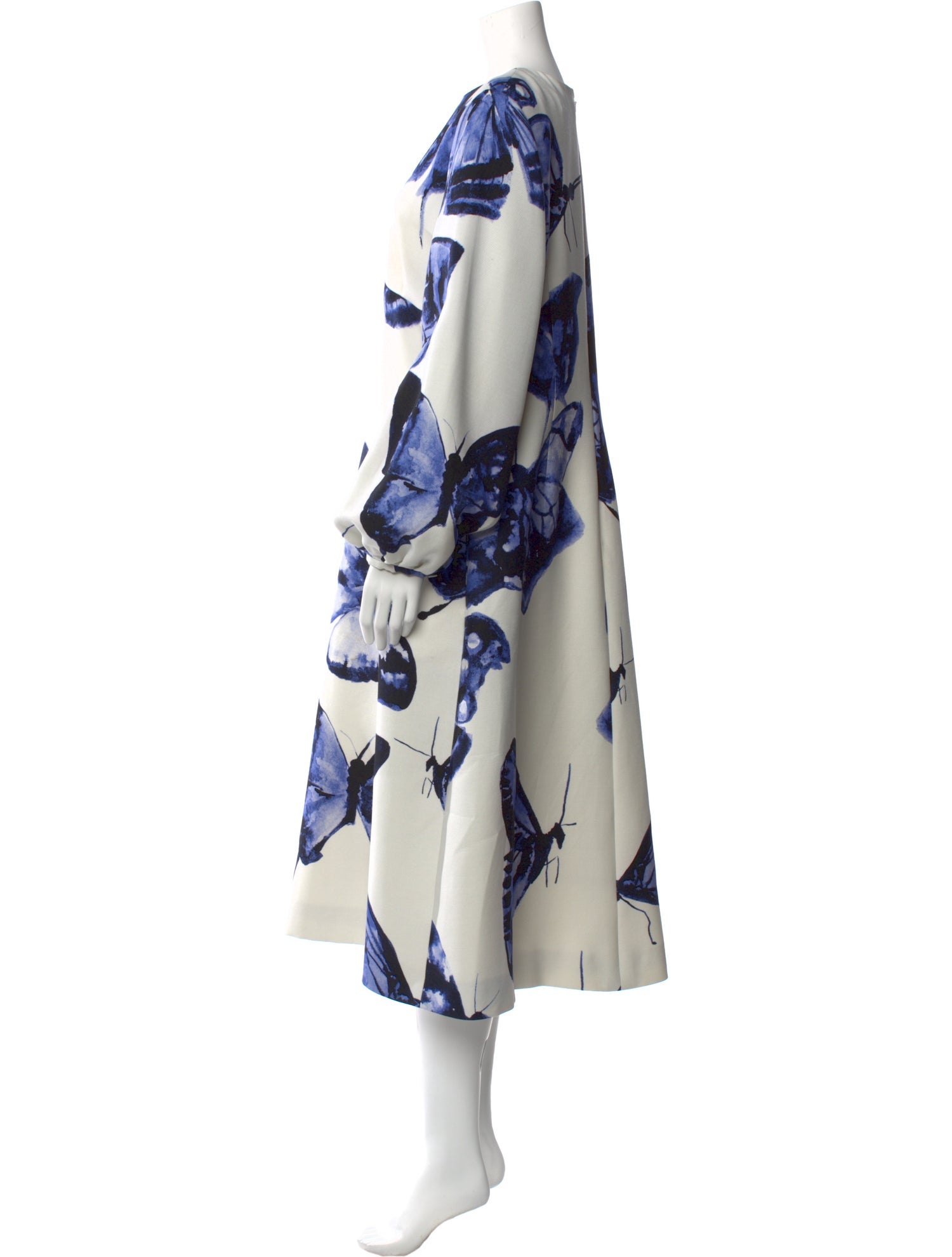 Brandon Maxwell Wool Long Dress