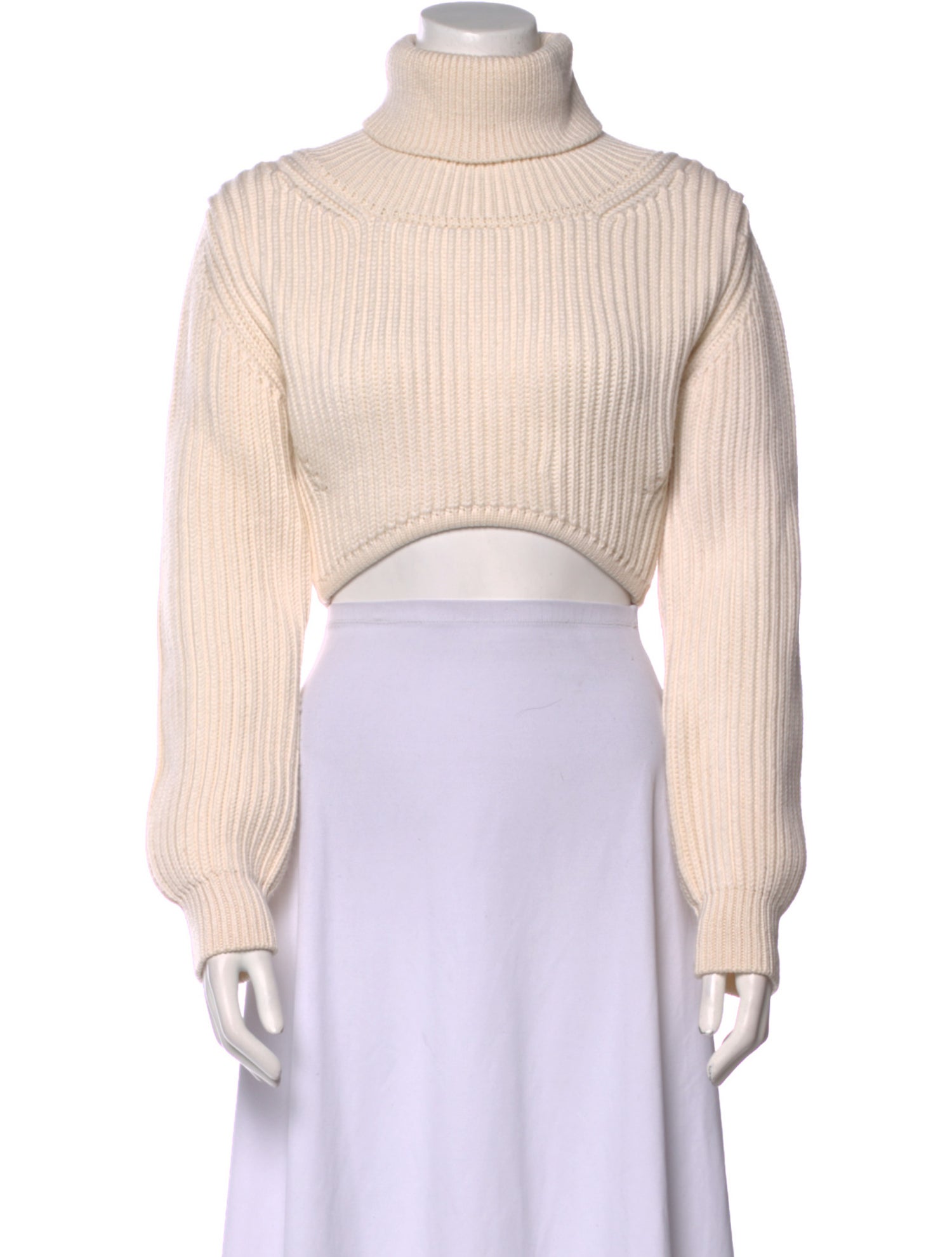 Brandon Maxwell Wool Turtleneck Sweater