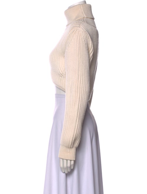 Brandon Maxwell Wool Turtleneck Sweater