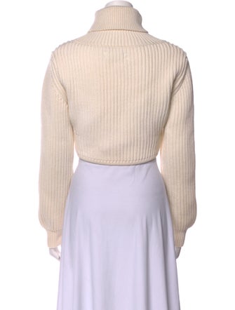 Brandon Maxwell Wool Turtleneck Sweater