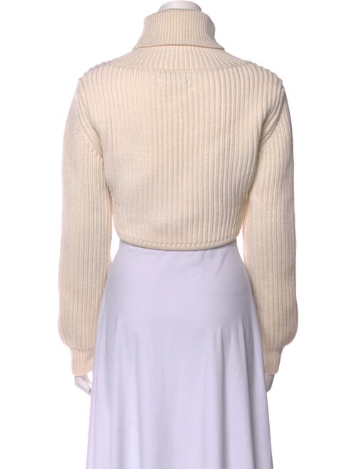 Brandon Maxwell Wool Turtleneck Sweater