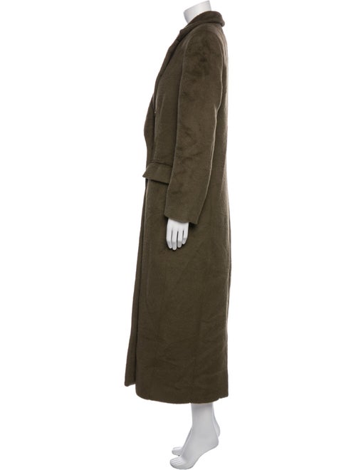 Brandon Maxwell Alpaca Peacoat