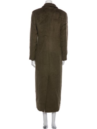 Brandon Maxwell Alpaca Peacoat