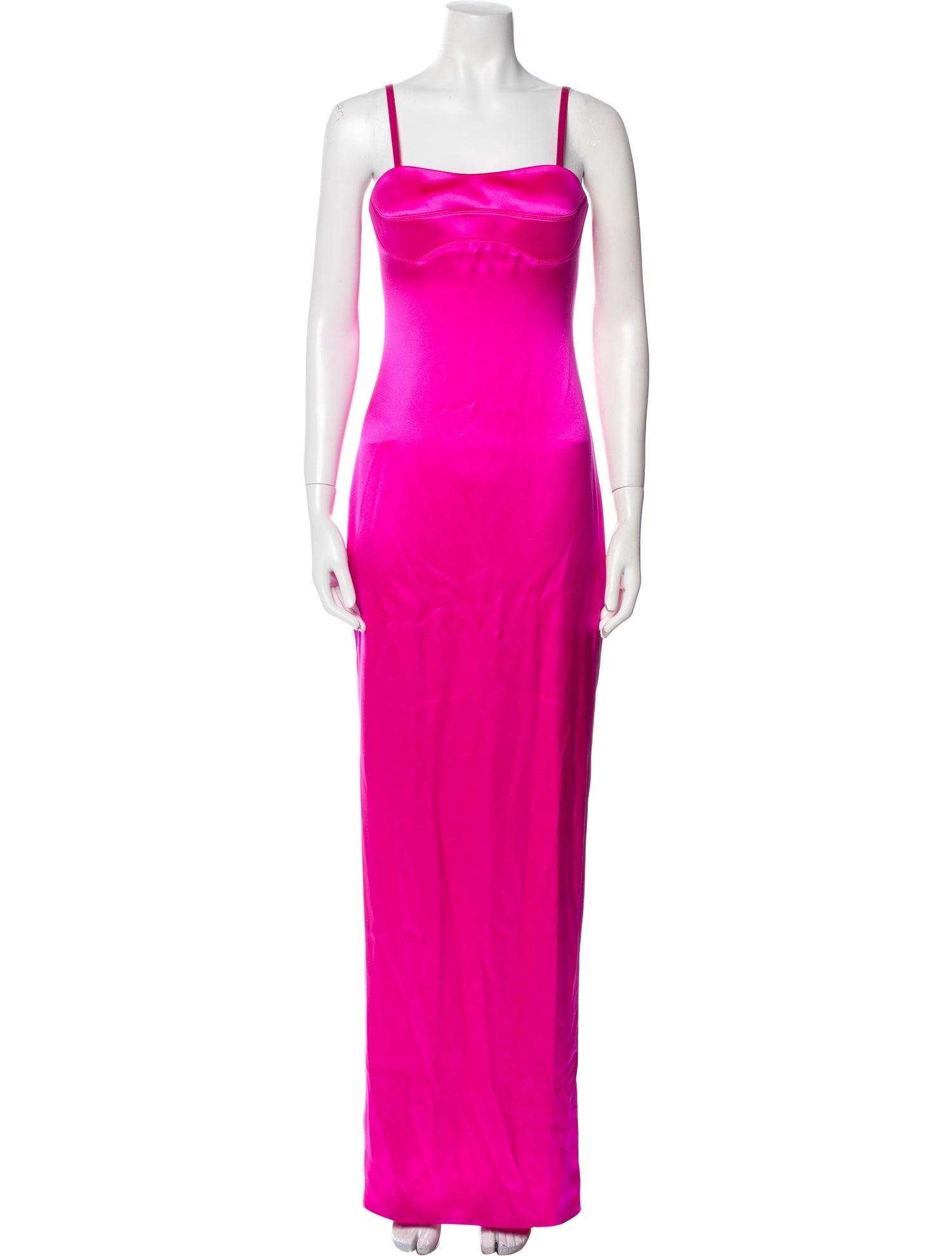 Brandon Maxwell Silk Long Dress w/ Tags