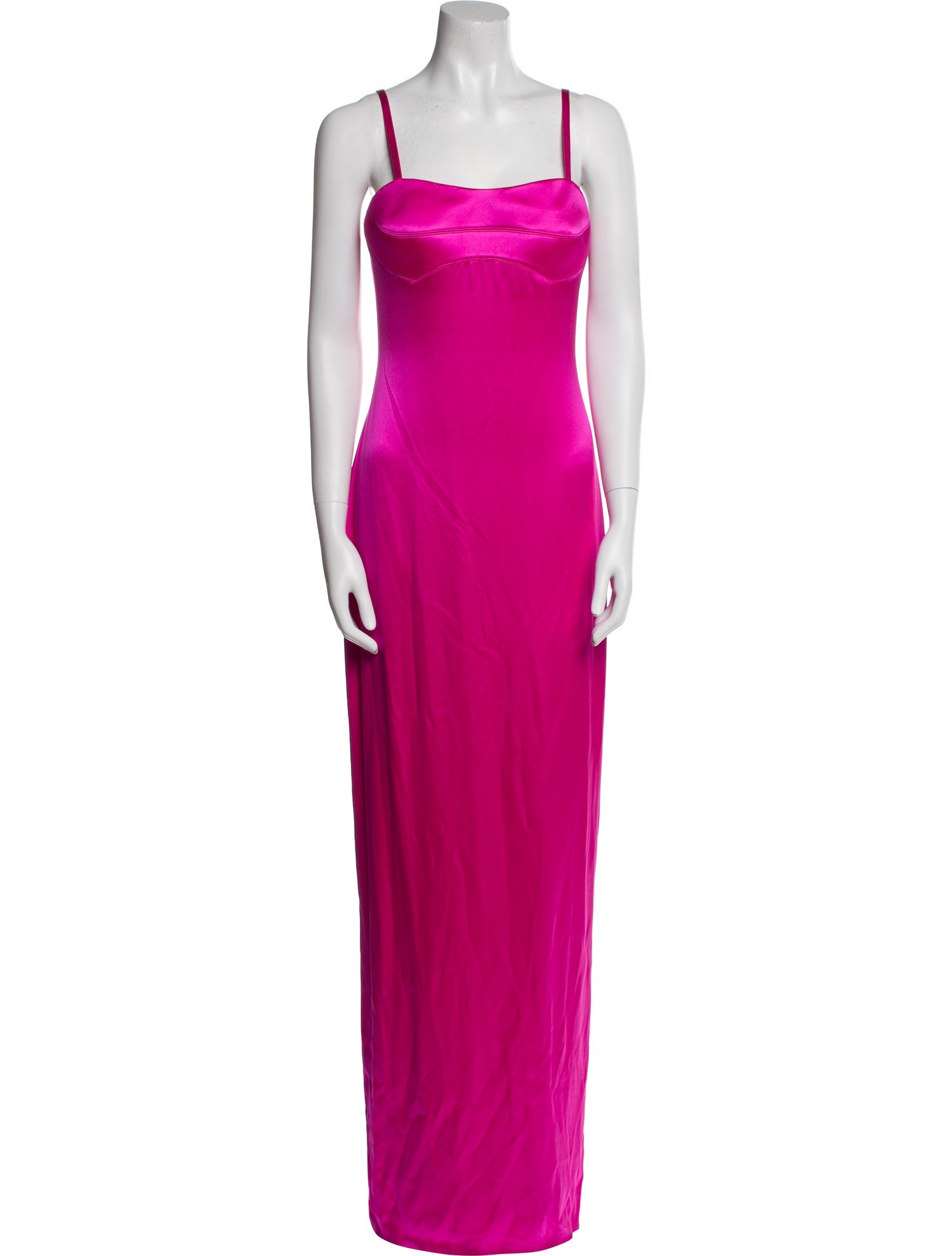 Brandon Maxwell Silk Long Dress w/ Tags