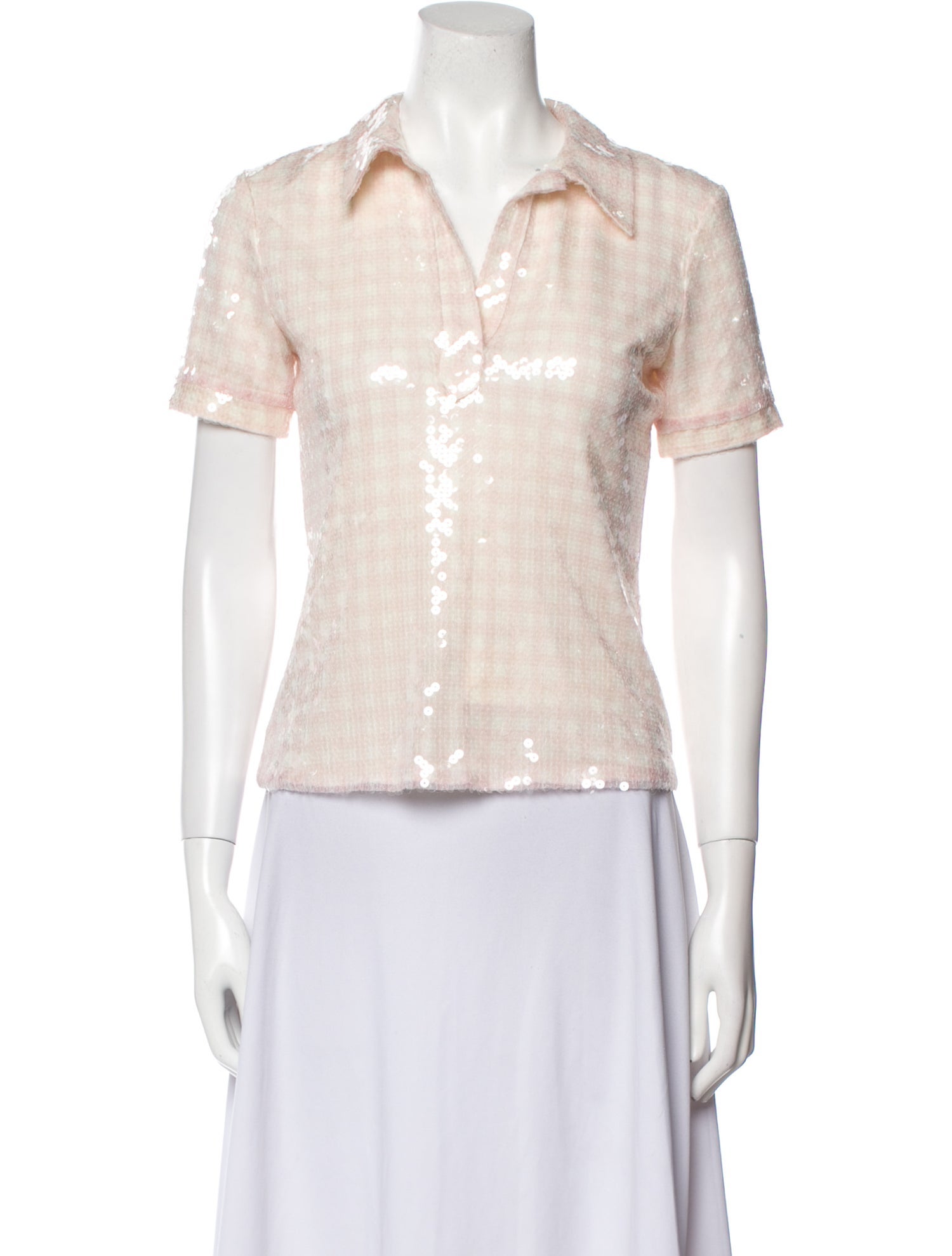 Brandon Maxwell Short Sleeve Polo w/ Tags