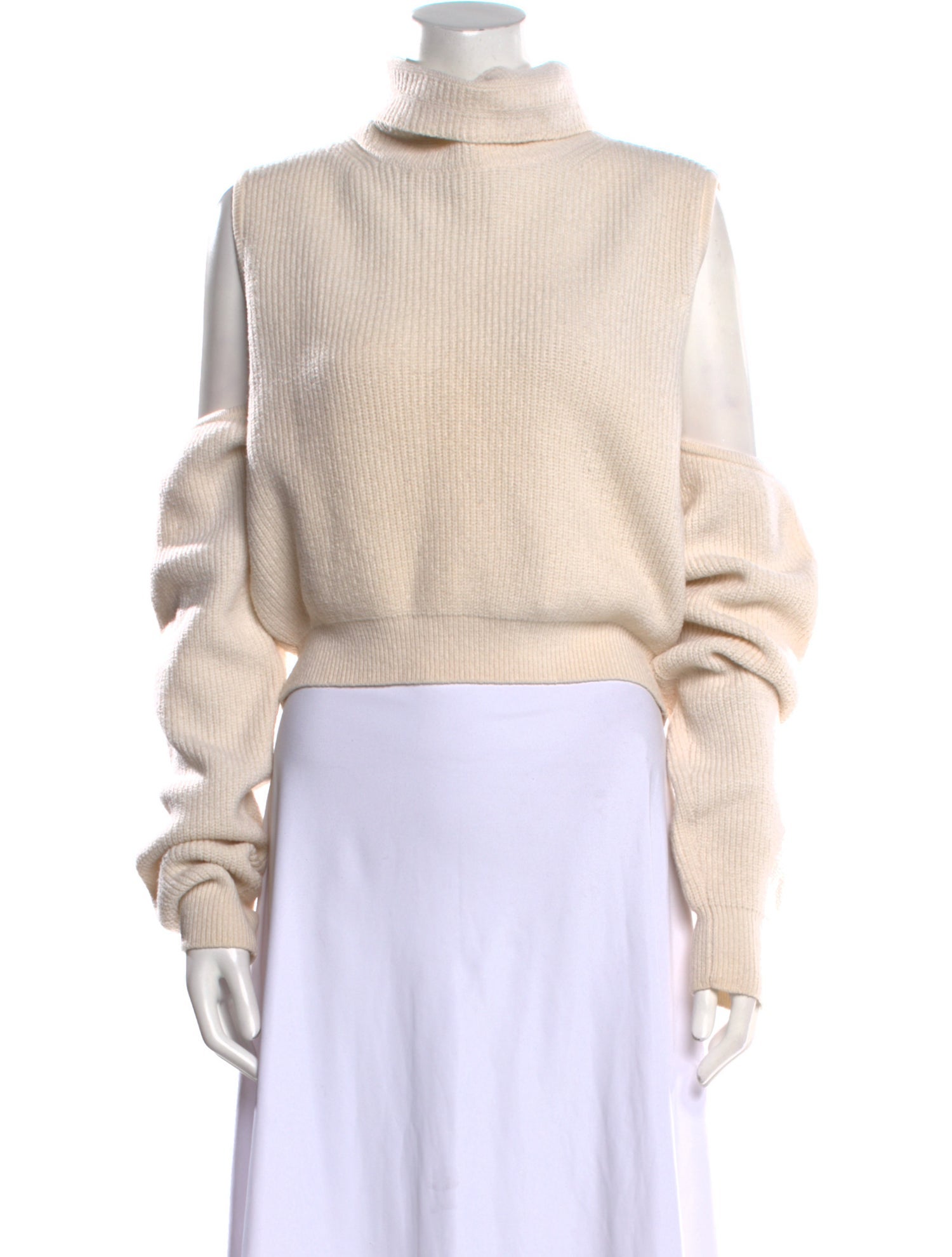 Brandon Maxwell Wool Turtleneck Sweater