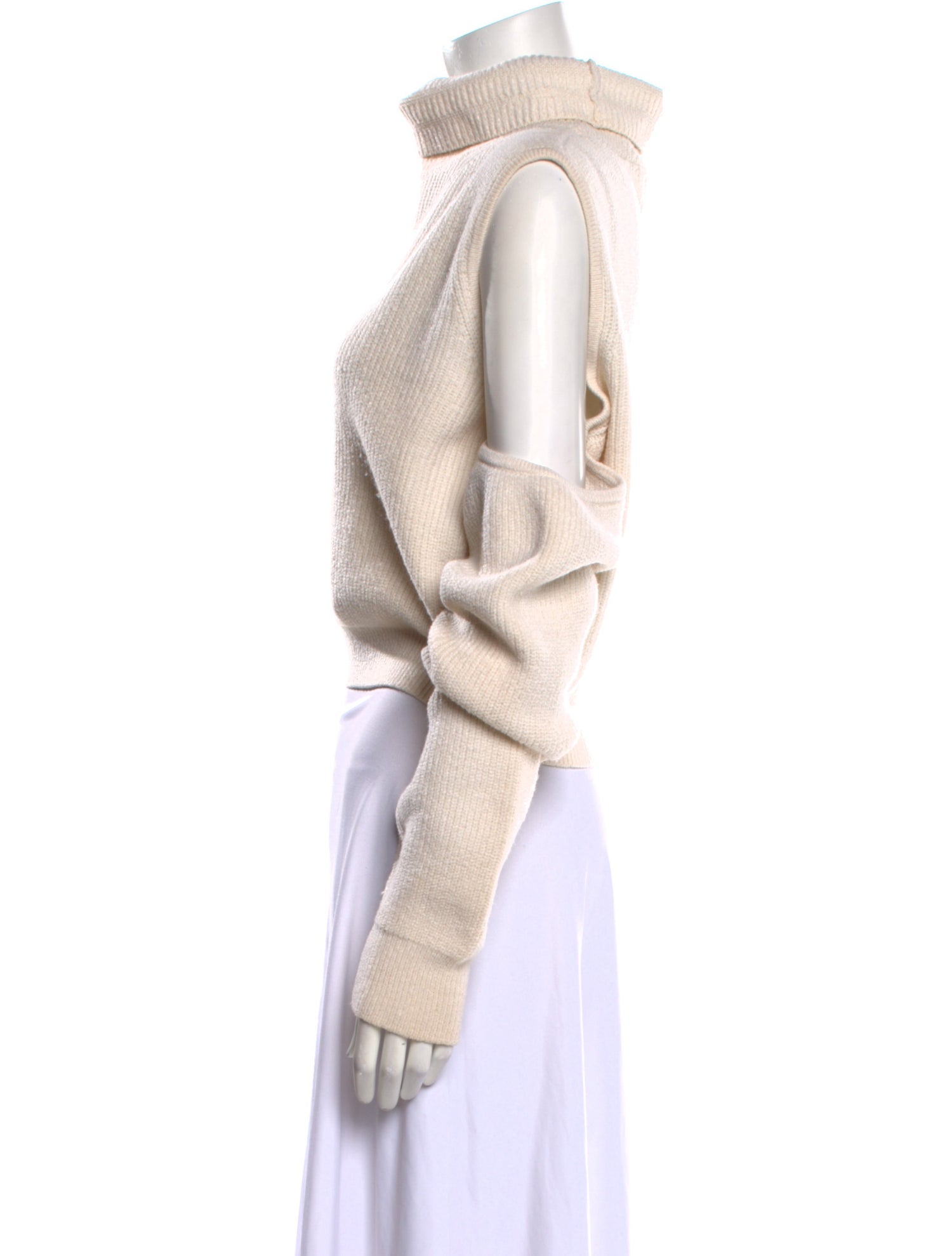 Brandon Maxwell Wool Turtleneck Sweater