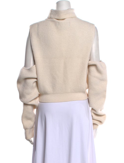 Brandon Maxwell Wool Turtleneck Sweater