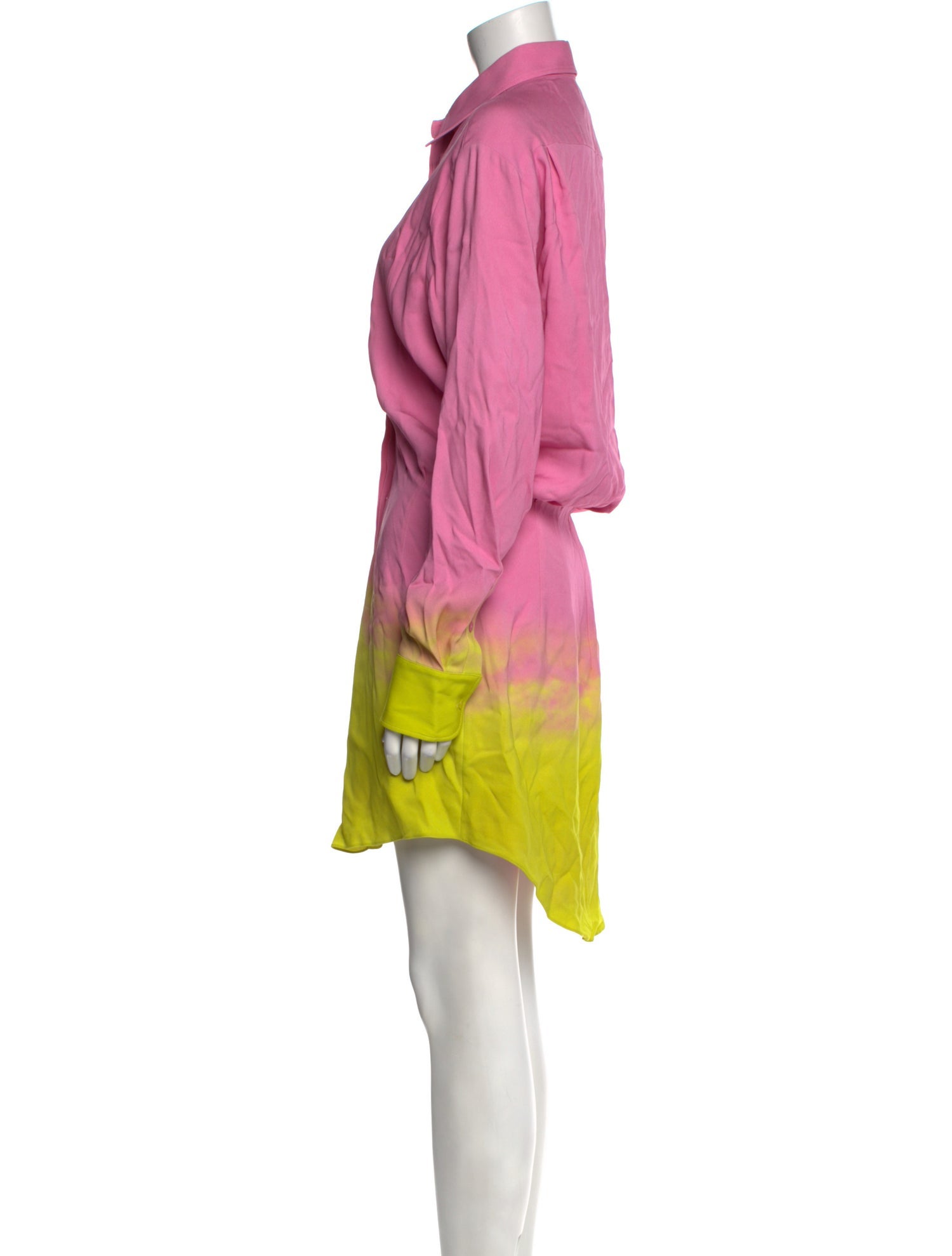 Brandon Maxwell Printed Knee-Length Dress