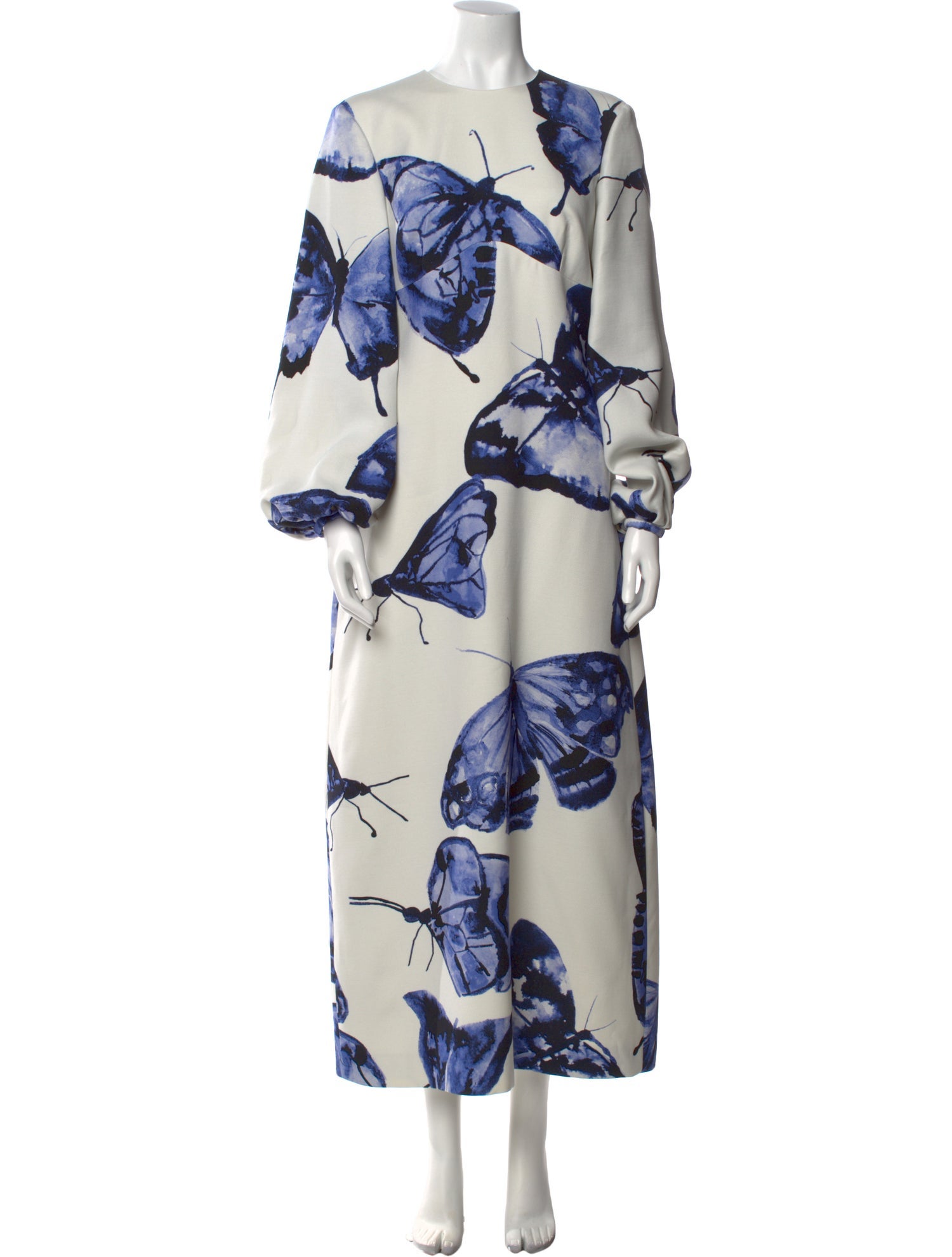 Brandon Maxwell Wool Long Dress