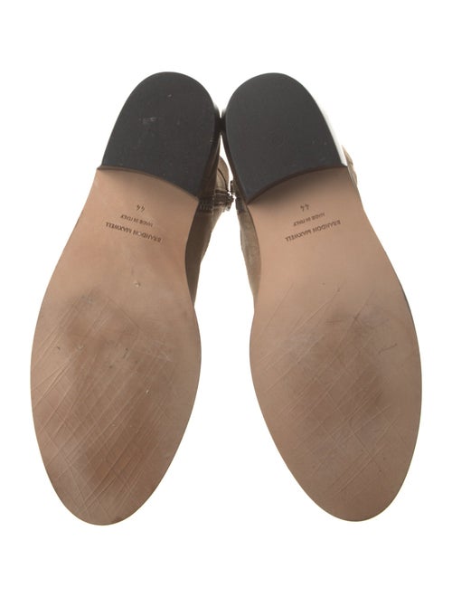 Brandon Maxwell Suede Western Boots