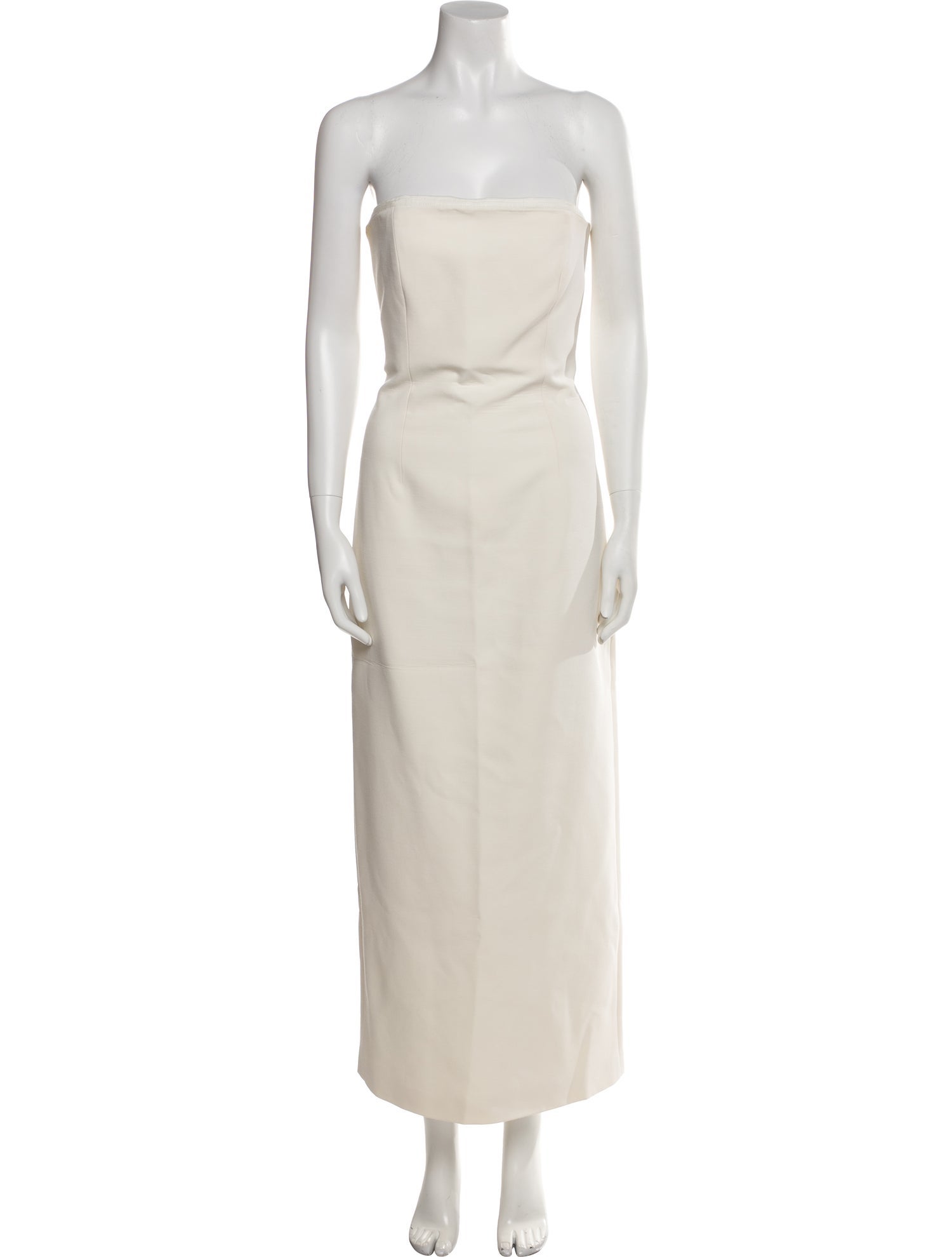 Brandon Maxwell Wool Long Dress