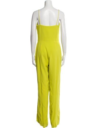 Brandon Maxwell V-Neck Jumpsuit