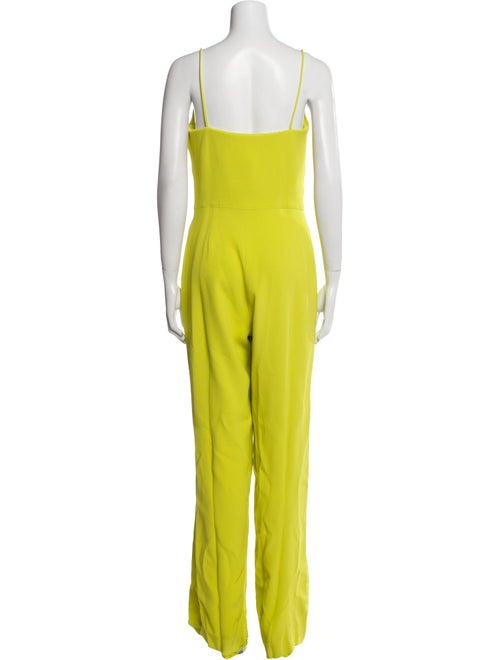 Brandon Maxwell V-Neck Jumpsuit