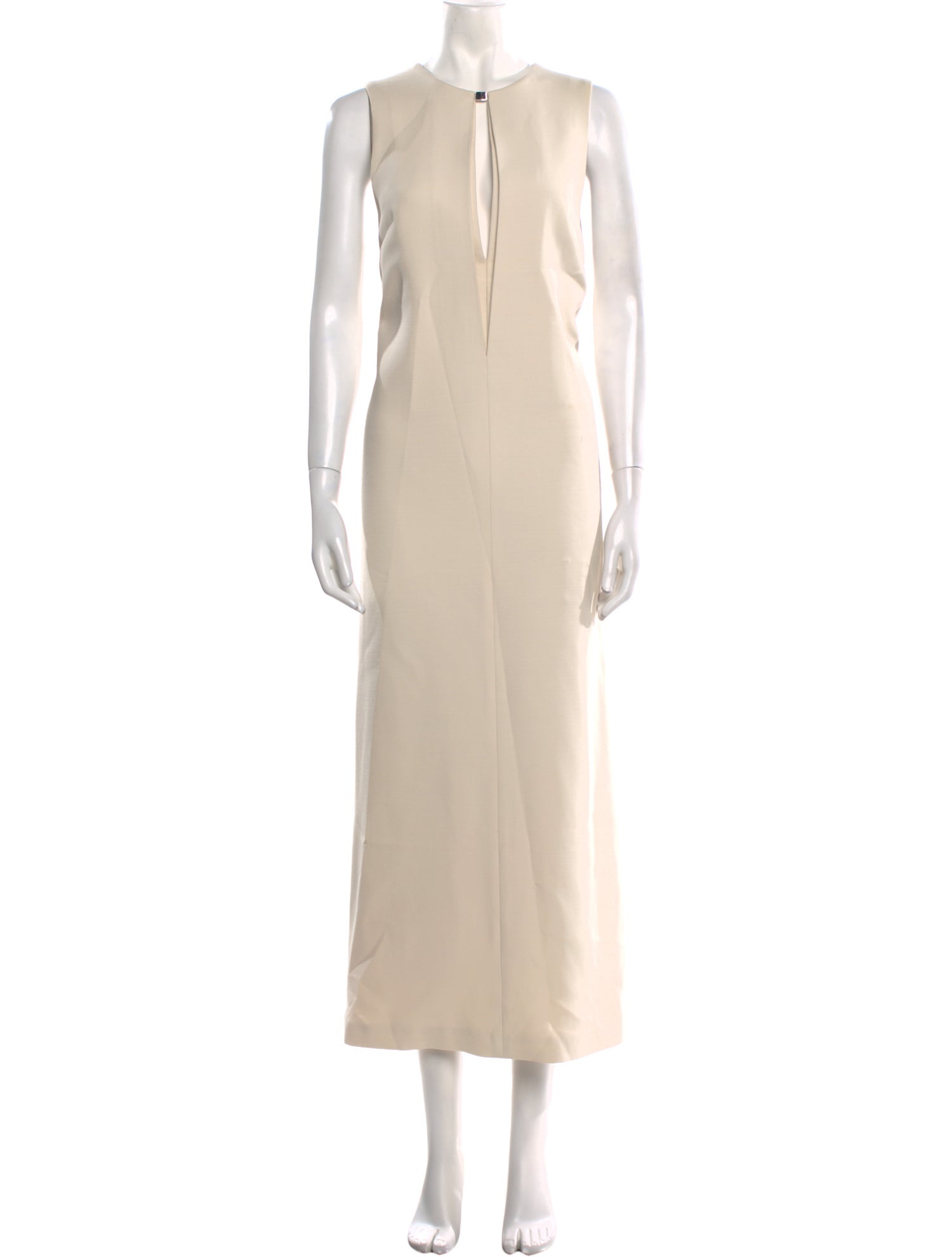 Brandon Maxwell Wool Long Dress