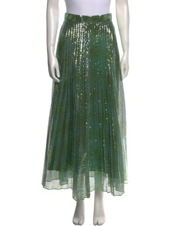 Brandon Maxwell Midi Length Skirt