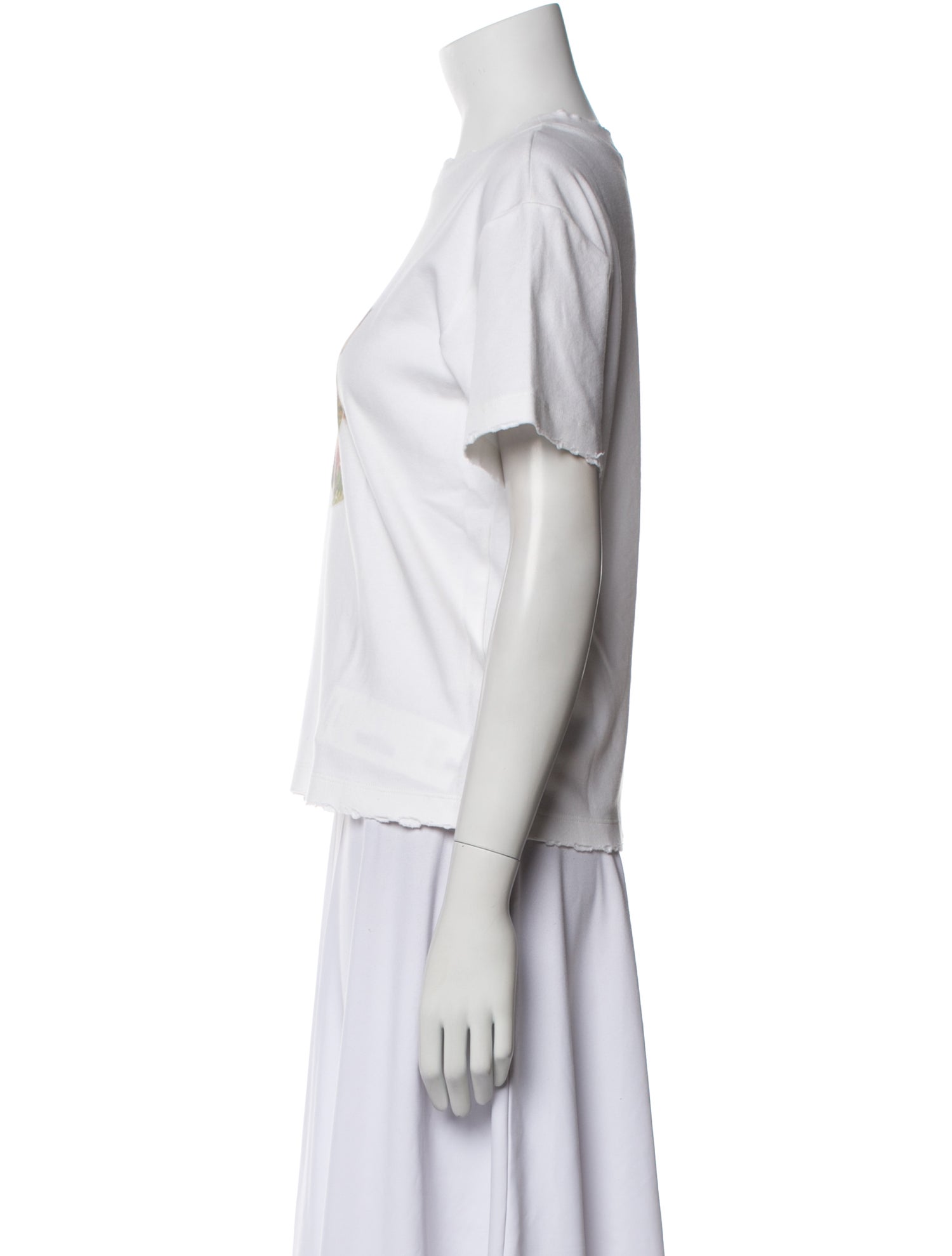 Brandon Maxwell Graphic Print Crew Neck T-Shirt