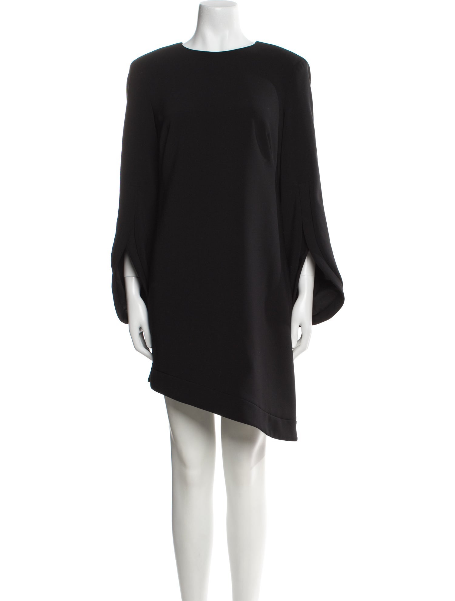 Brandon Maxwell Bateau Neckline Knee-Length Dress