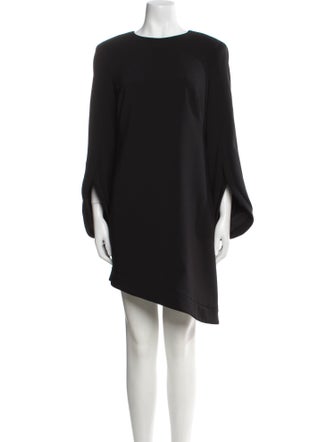 Brandon Maxwell Bateau Neckline Knee-Length Dress