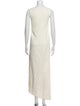 Brandon Maxwell Virgin Wool Long Dress