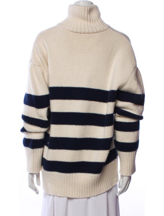 Brandon Maxwell Cashmere Striped Jacket