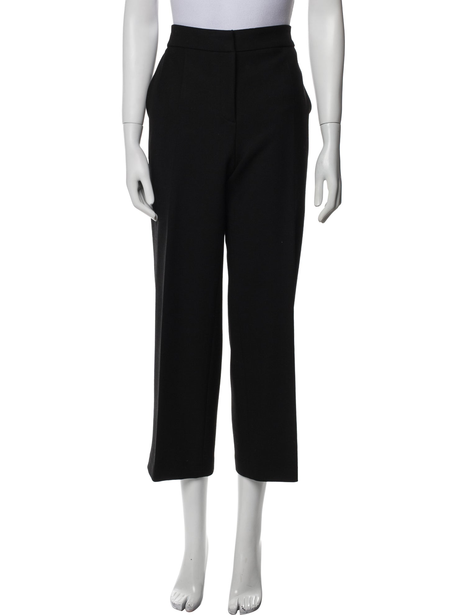 Brandon Maxwell Virgin Wool Straight Leg Pants
