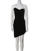 Brandon Maxwell Strapless Mini Dress