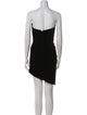 Brandon Maxwell Strapless Mini Dress