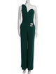 Brandon Maxwell One-Shoulder Jumpsuit