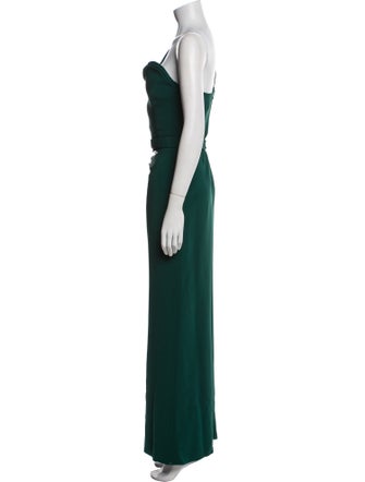 Brandon Maxwell One-Shoulder Jumpsuit