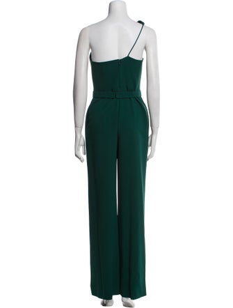 Brandon Maxwell One-Shoulder Jumpsuit