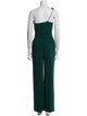 Brandon Maxwell One-Shoulder Jumpsuit