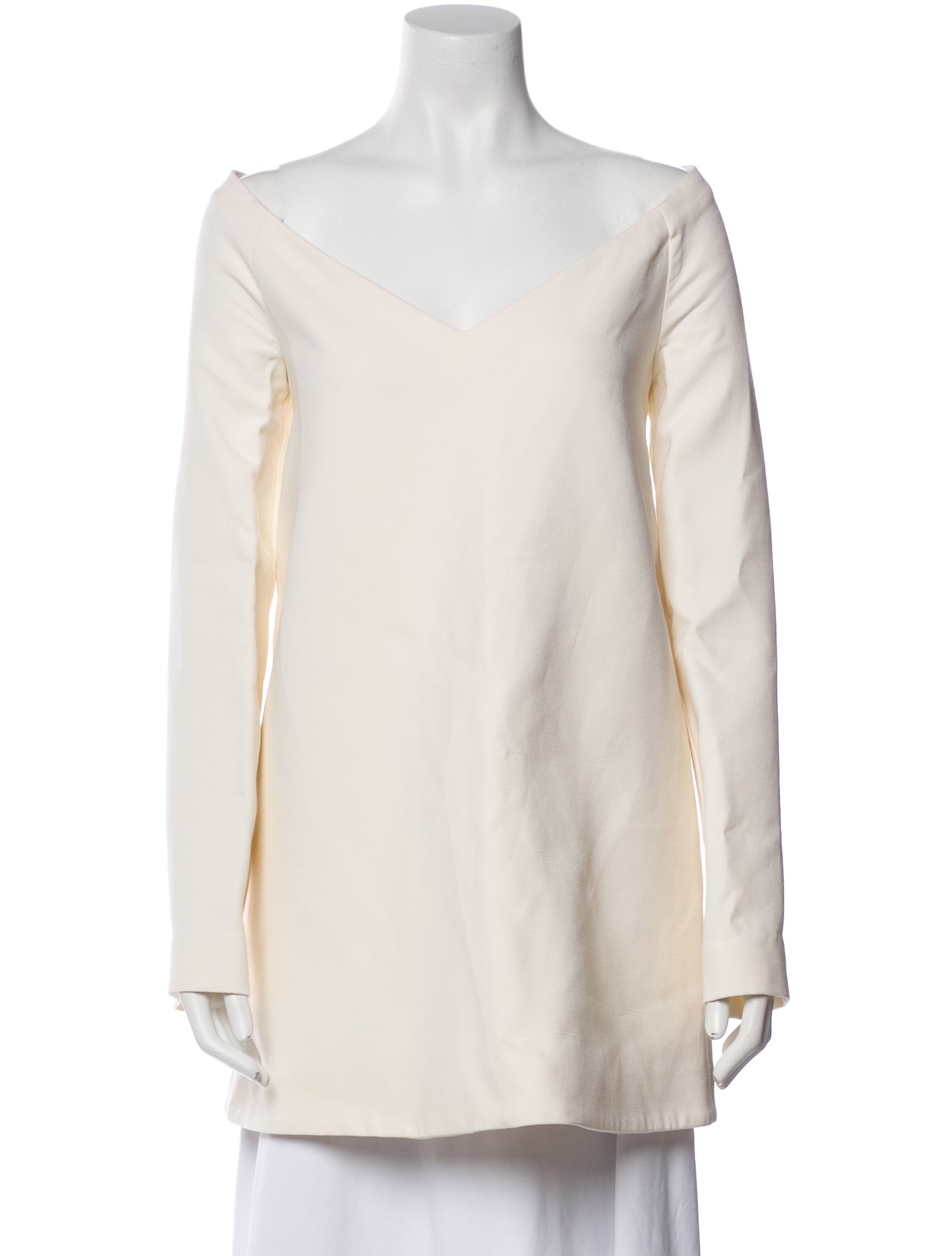 Brandon Maxwell Wool Mini Dress